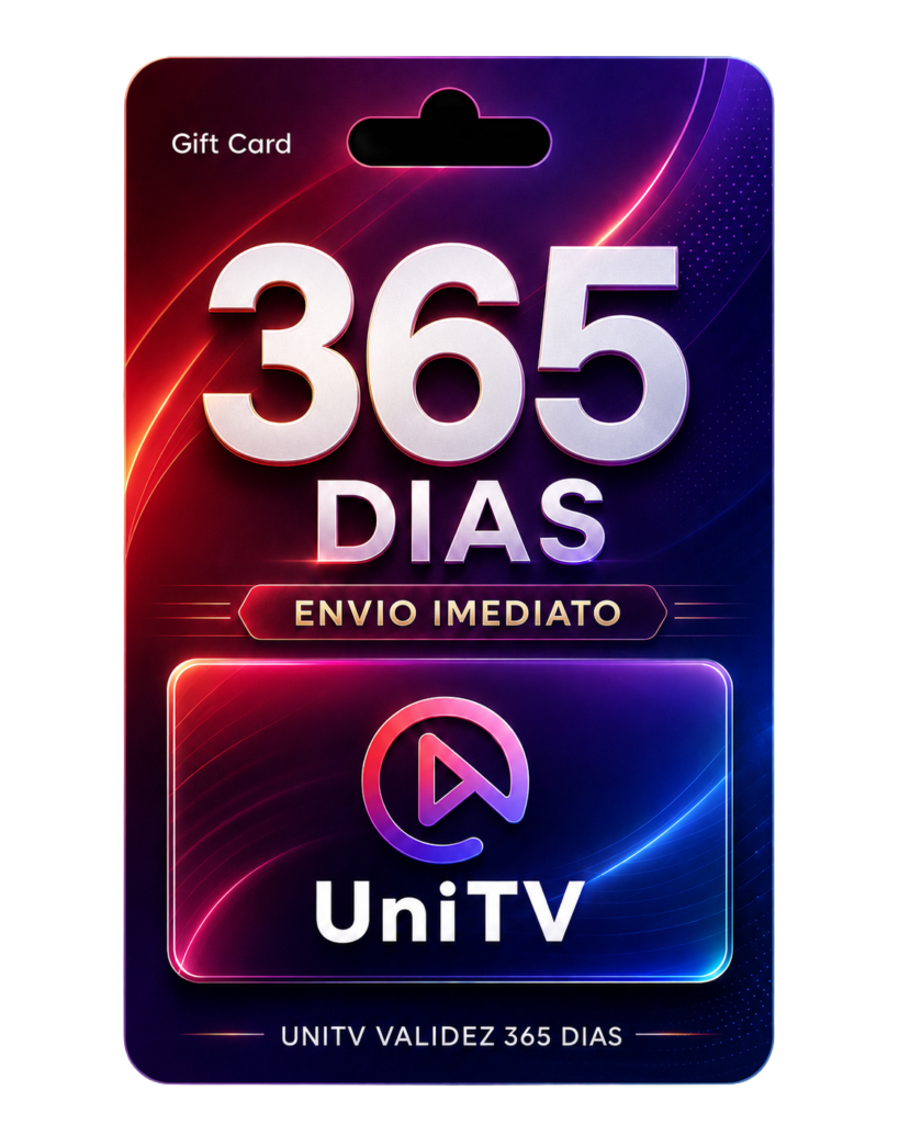 Recarga UniTV 365 Dias